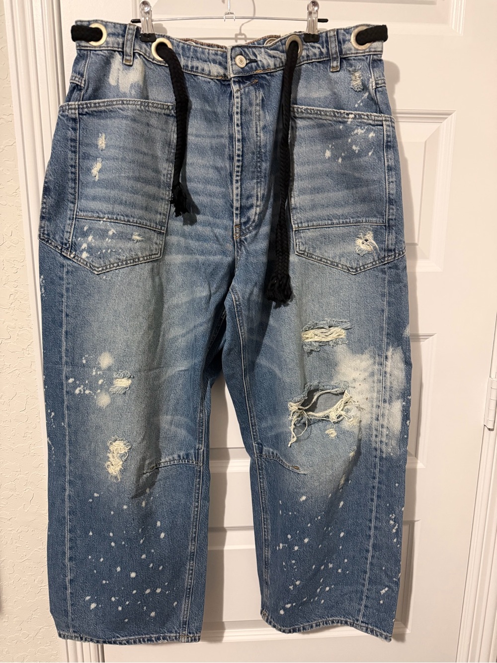 We The Free Moxie Low Slung Barrel Jeans